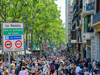 Ramblaen i Barcelona