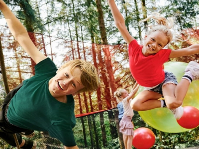 Sjov og udfordringer i parken