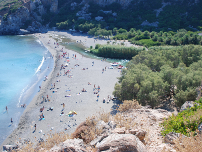 Preveli Strand er en af Kretas bedste strande