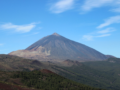 Vulkanen Teide - Spaniens højeste bjerg - 1933