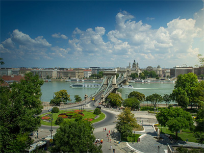 Budapest ved floden Danube - 284