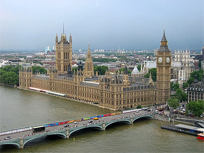 Parlamentsbygningen i London - 347