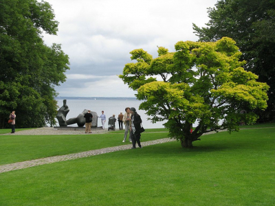 Museets have ud til Øresund